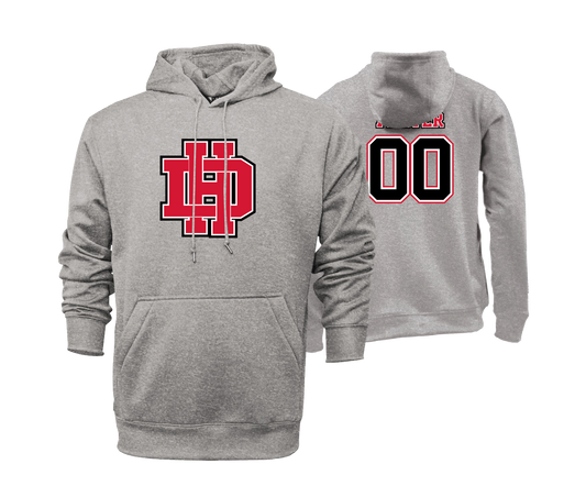 Delaware Heart - DTF Unisex Hoodie