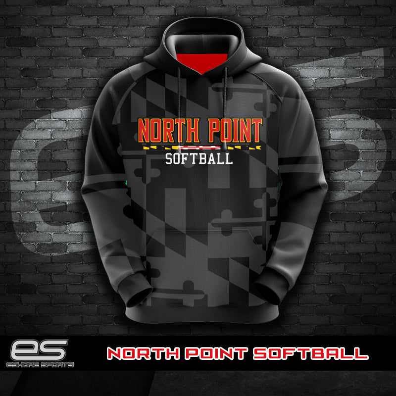 North Point HS - Hoodie (Full Dye)