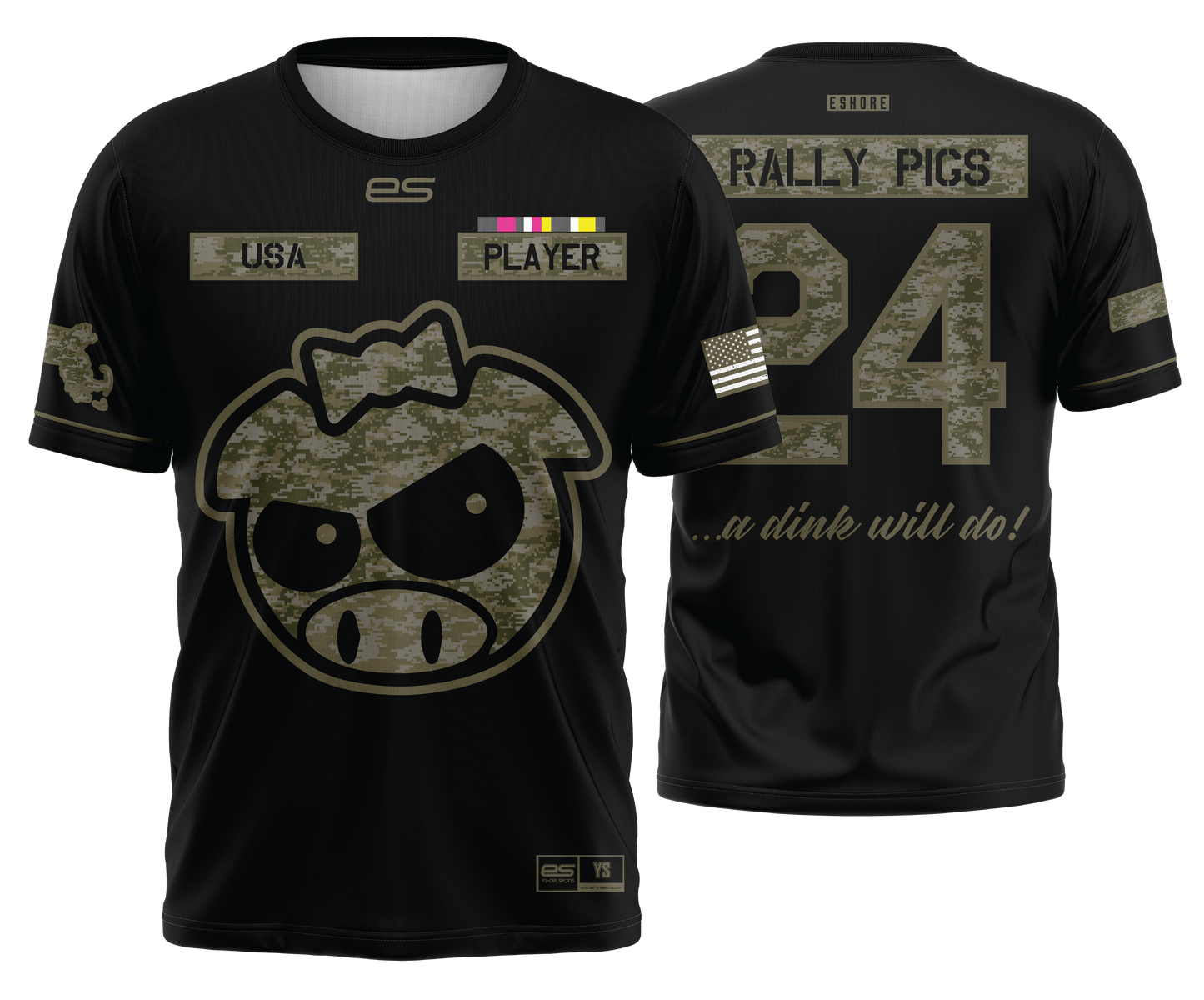 Rally Pigs - MILITARY - FDS | Short Sleeve Jersey