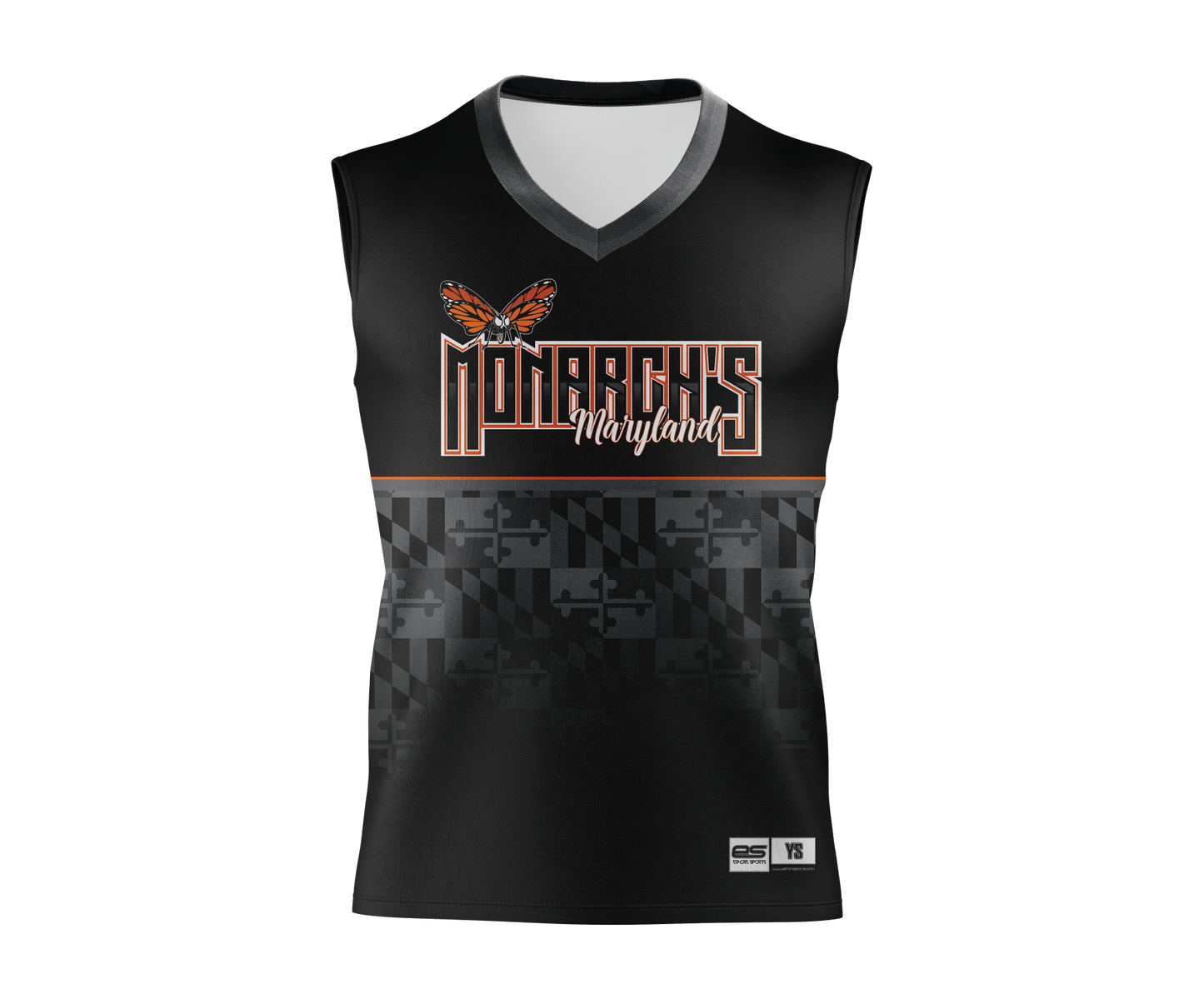 MD Monarchs - FDS | Womens Sleeveless Jersey