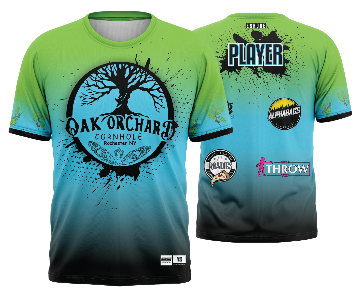 Oak Orchard Cornhole - FDS | Unisex Short Sleeve Jersey