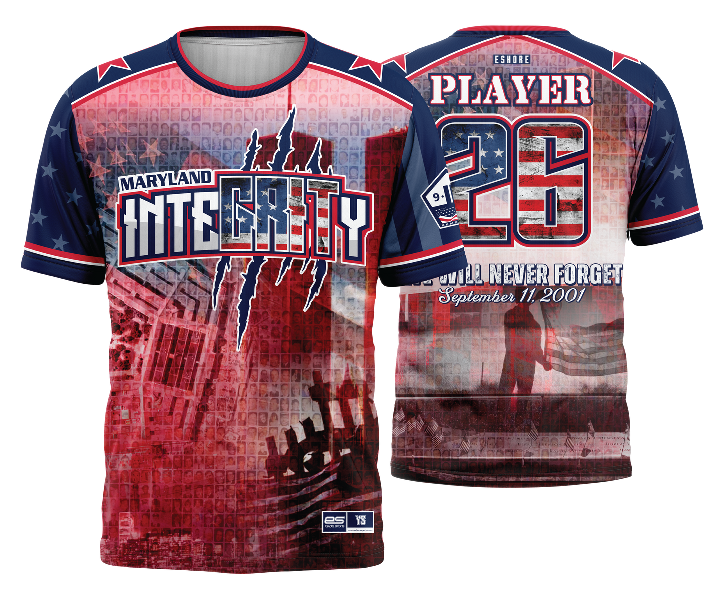MD Integrity - 9/11 Tribute - FDS | Unisex Jersey