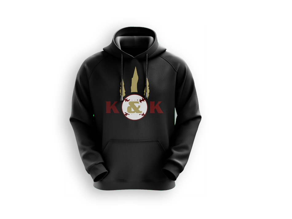 K&K Raptors - Black Hoodie