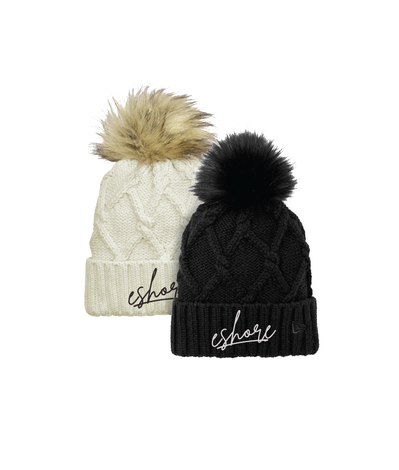 eShore New Era® Faux Fur Pom Beanie
