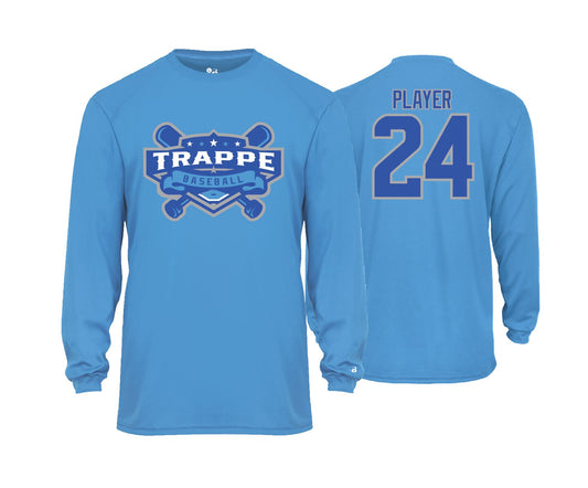 Trappe LL - DTF | Unisex Long Sleeve Performance Tee