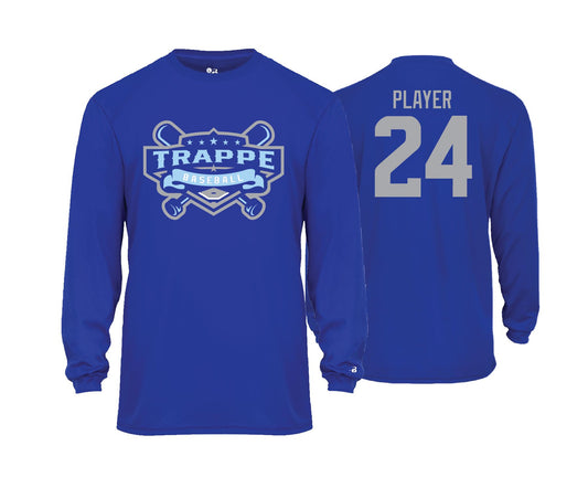 Trappe LL - DTF | Unisex Long Sleeve Performance Tee