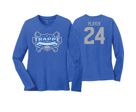 Trappe LL - DTF | Women's Long Sleeve Cotton Tee