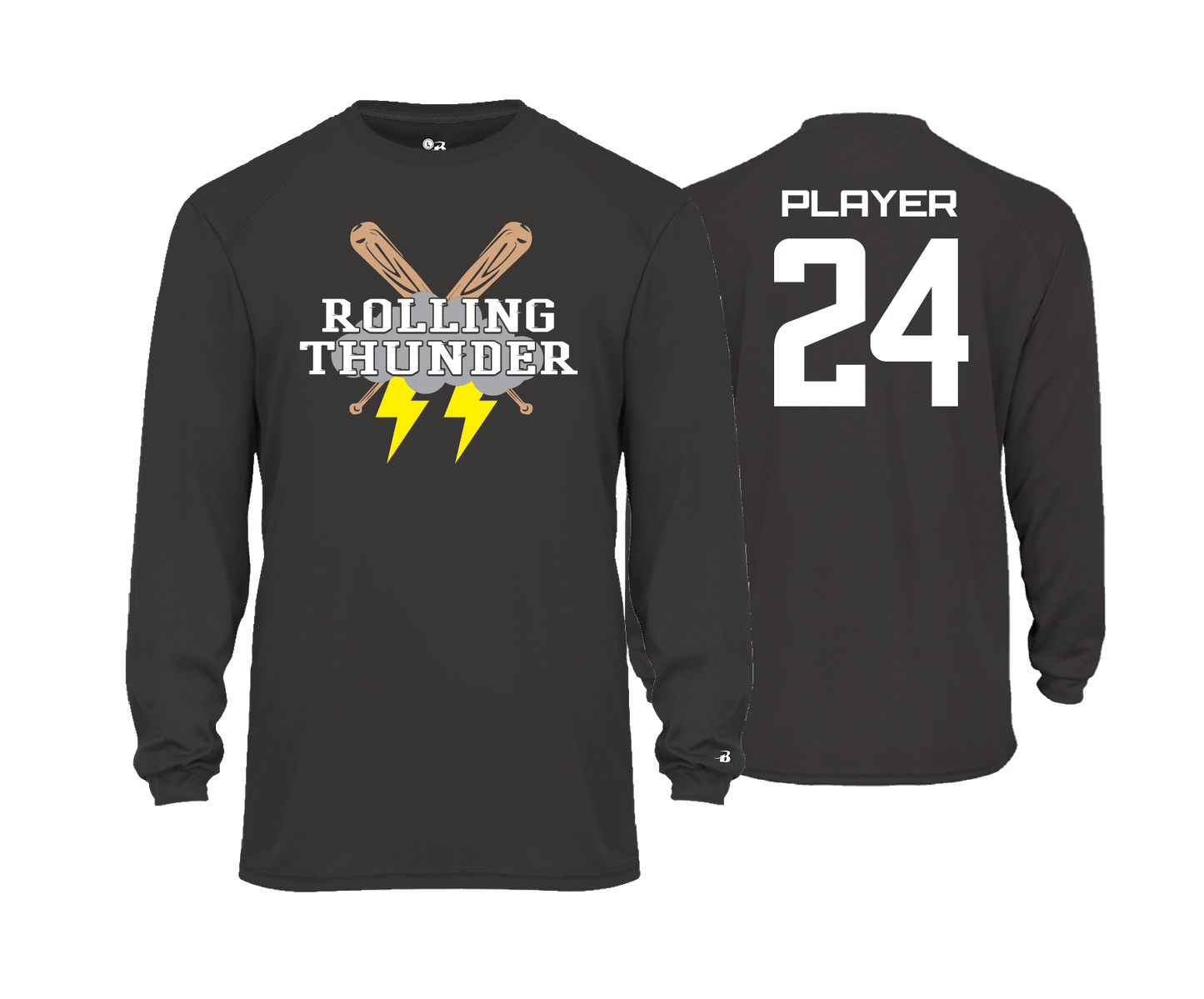 Rolling Thunder - DTF | Unisex Long Sleeve Performance Tee