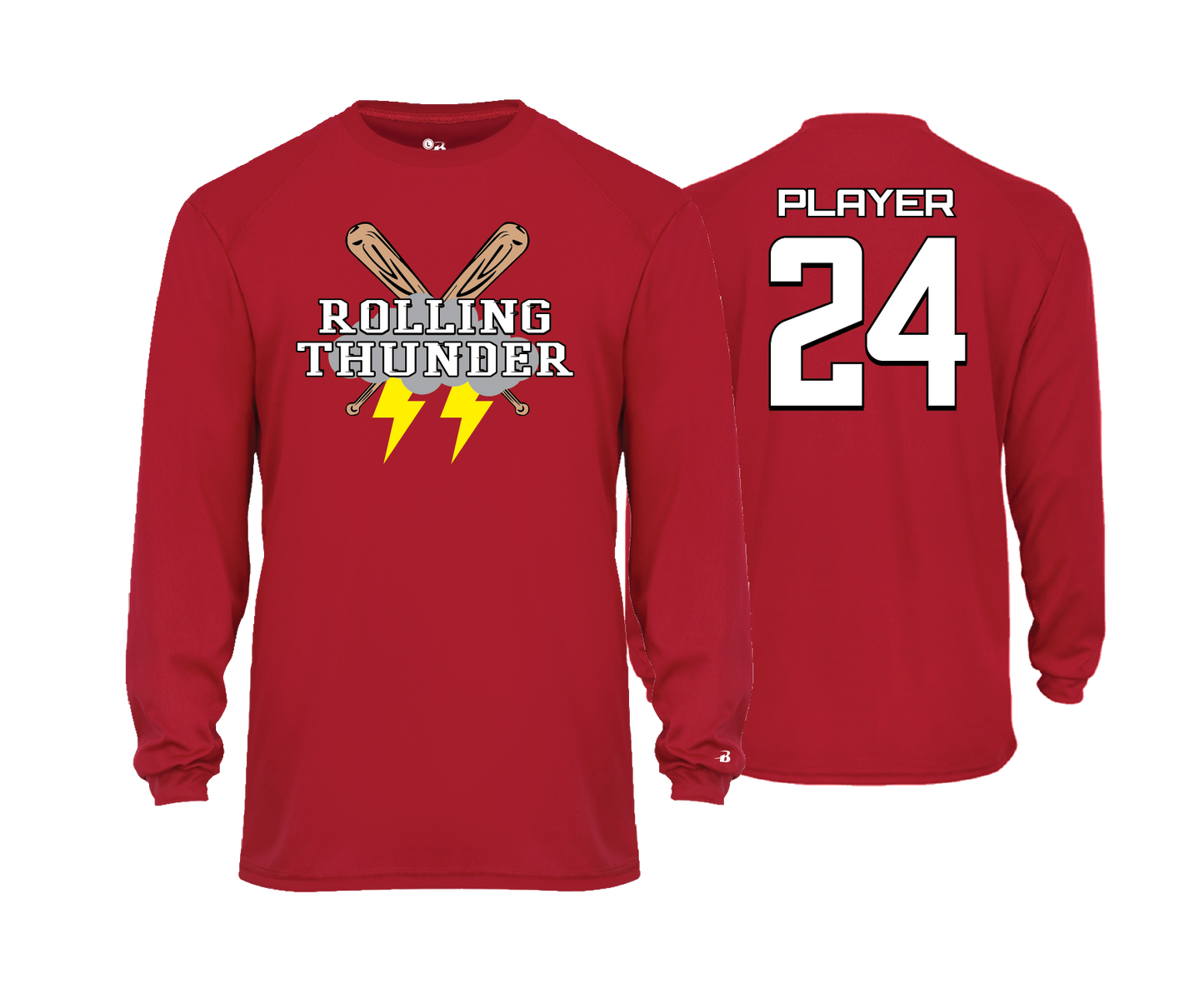 Rolling Thunder - DTF | Unisex Long Sleeve Performance Tee