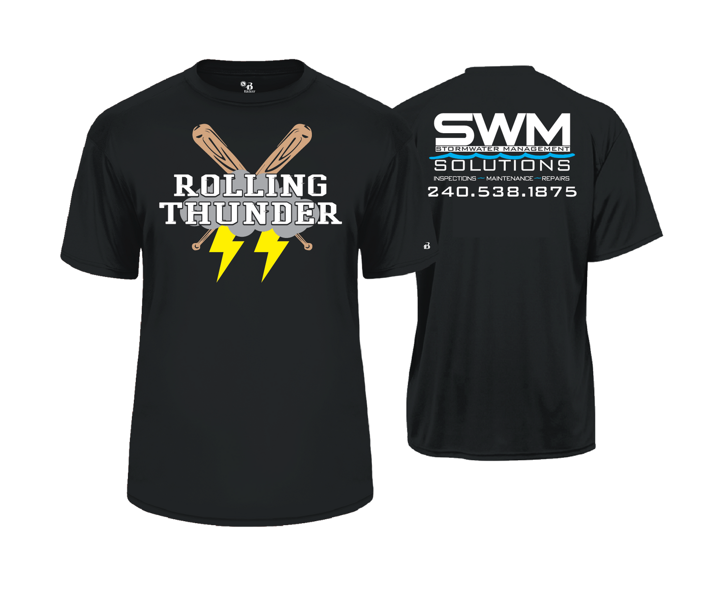 Rolling Thunder - COACH TEE - DTF Unisex Short Sleeve Performance Tee