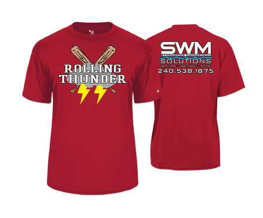 Rolling Thunder - COACH TEE - DTF Unisex Short Sleeve Performance Tee