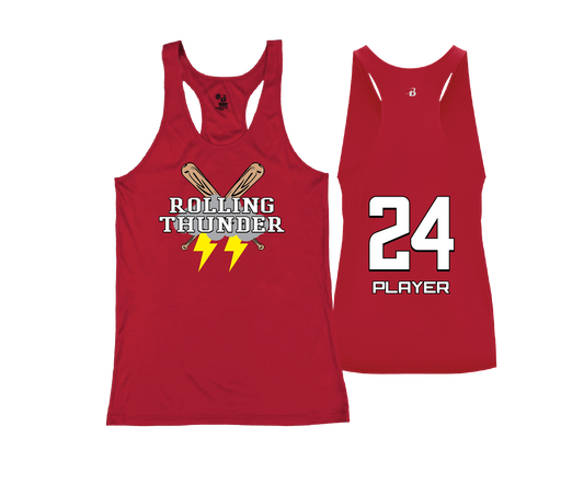 Rolling Thunder - DTF | Women's Performance Racerback