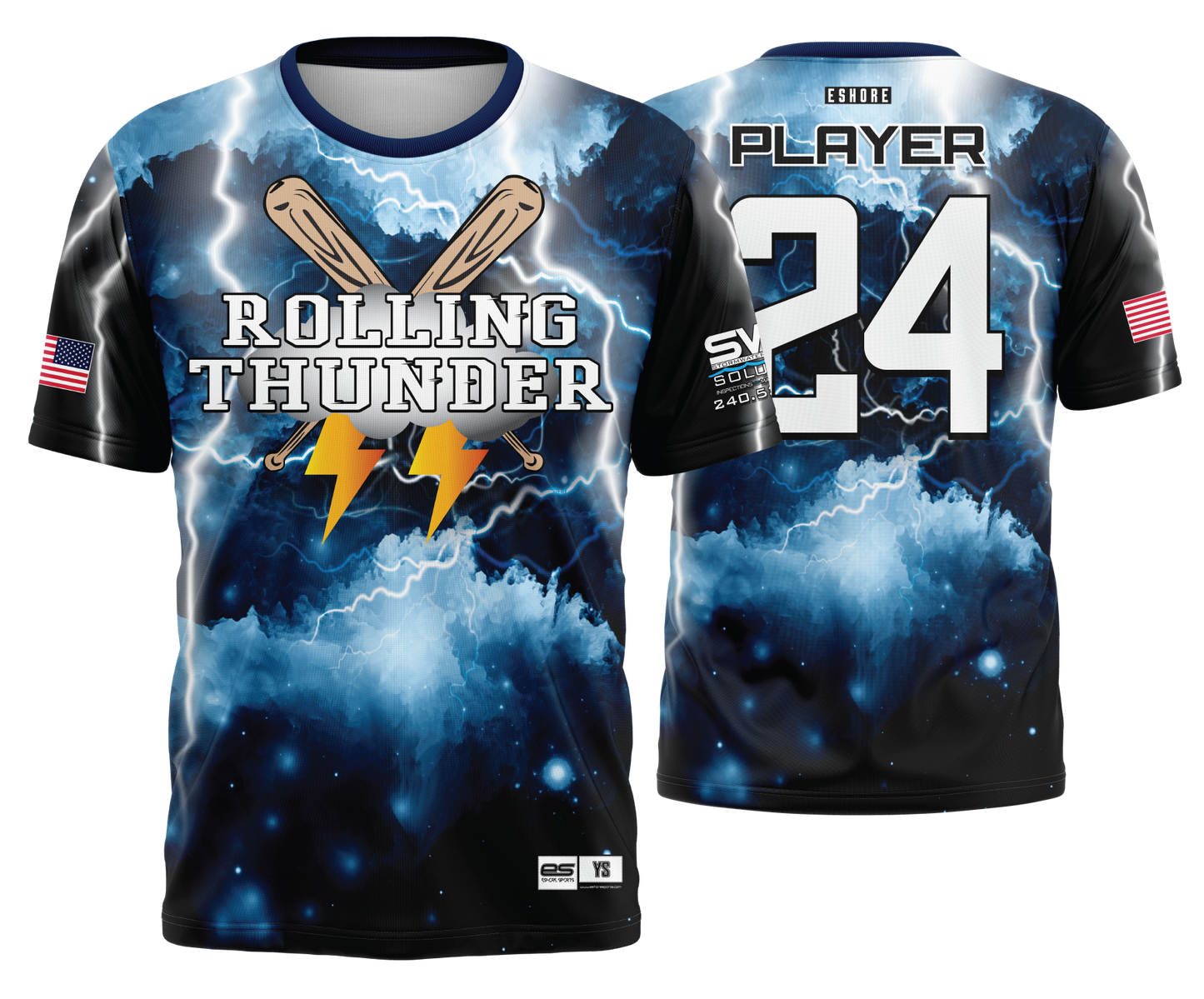 Rolling Thunder - FDS | Unisex Short Sleeve Jersey