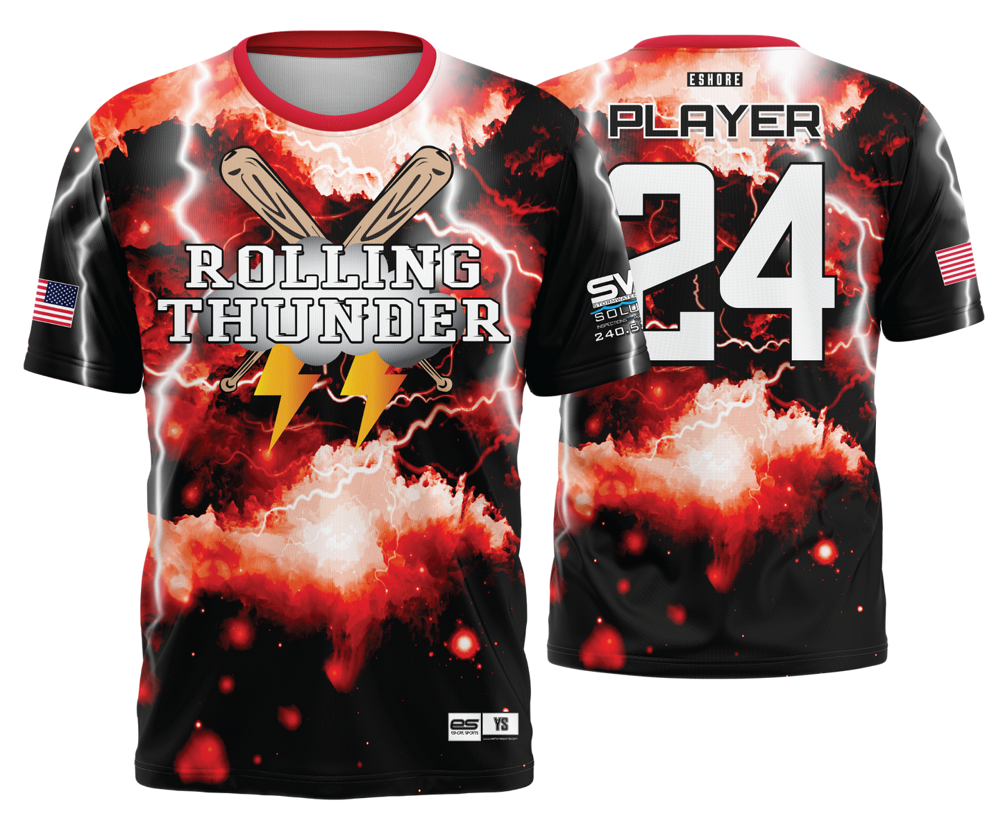 Rolling Thunder - FDS | Unisex Short Sleeve Jersey