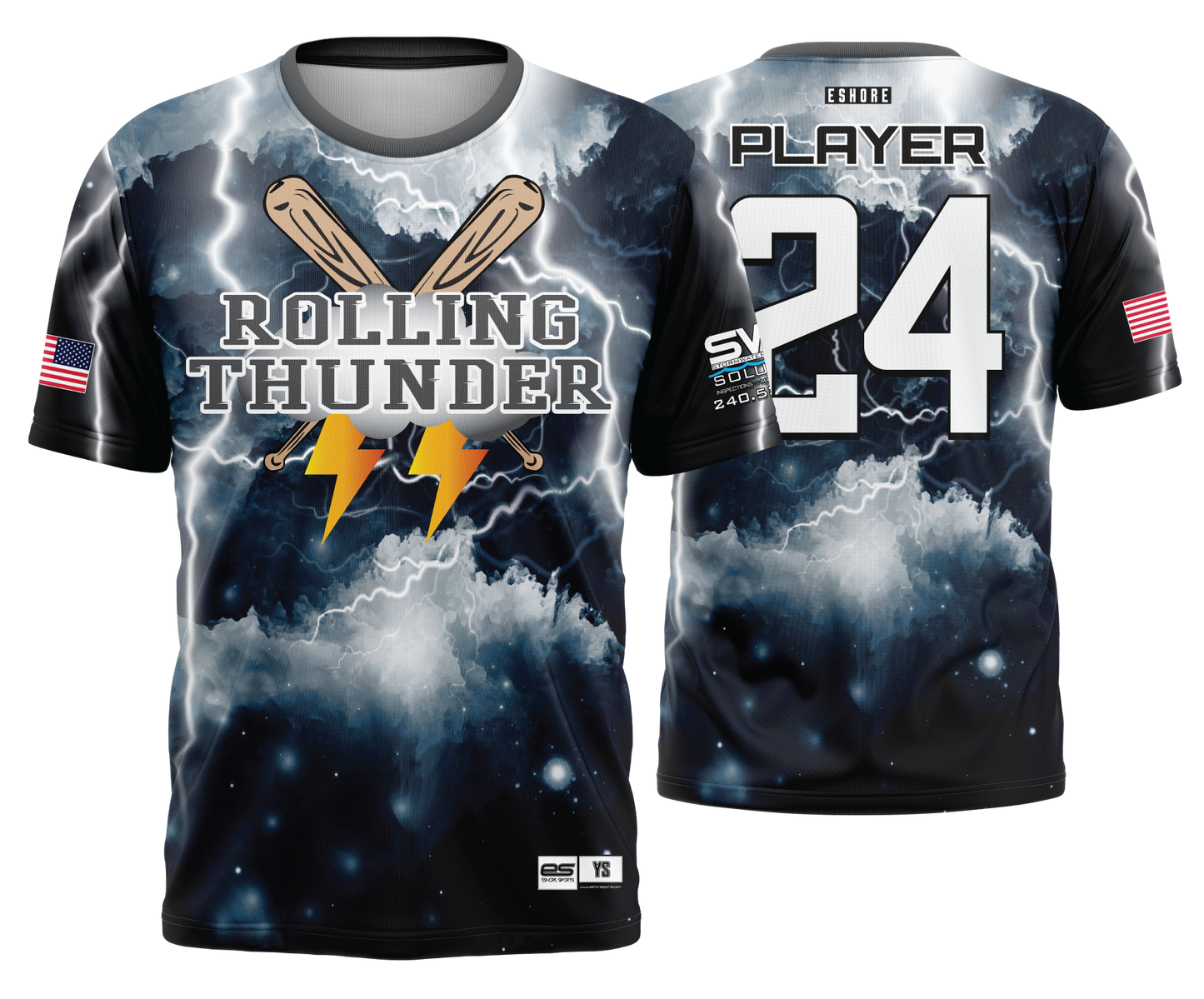 Rolling Thunder - FDS | Unisex Short Sleeve Jersey