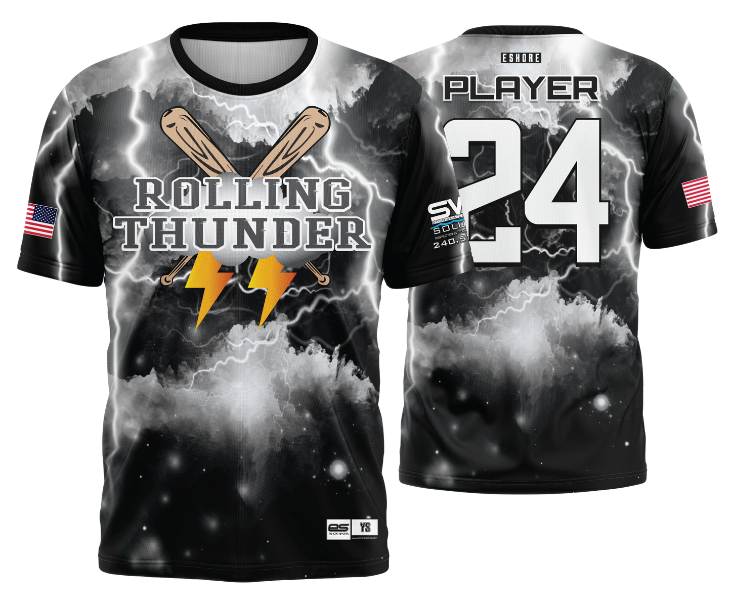 Rolling Thunder - FDS | Unisex Short Sleeve Jersey