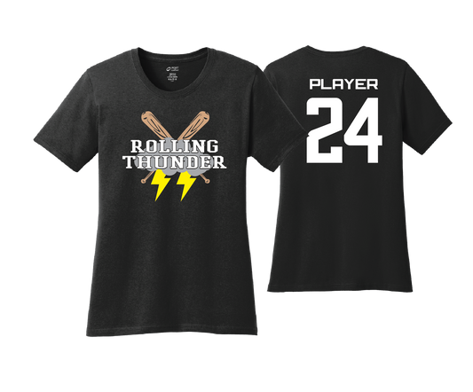 Rolling Thunder - DTF | Women's Short Sleeve Cotton Tee