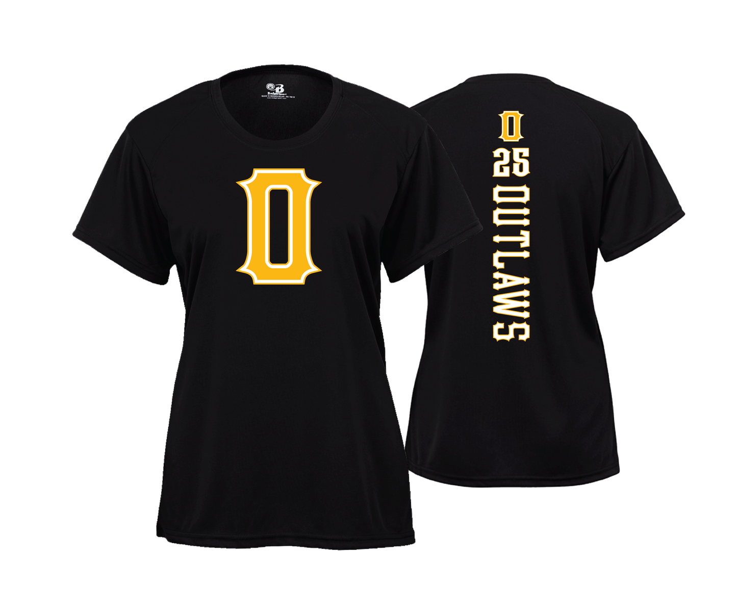 Outlaws - Women's SS Performance Tee's