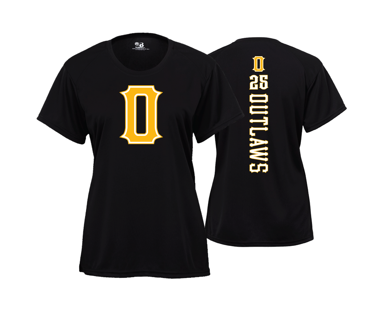 Outlaws - Women's SS Performance Tee's– eShore Sports