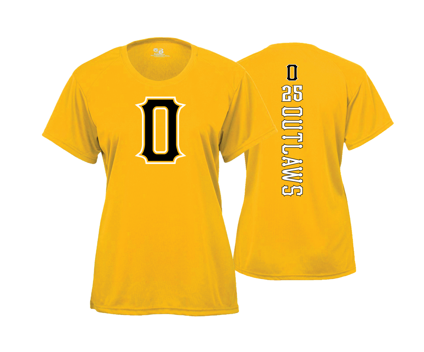 Outlaws - Women's SS Performance Tee's