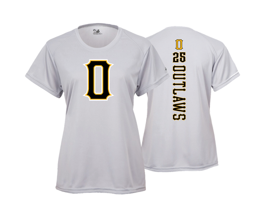 Outlaws - Women's SS Performance Tee's