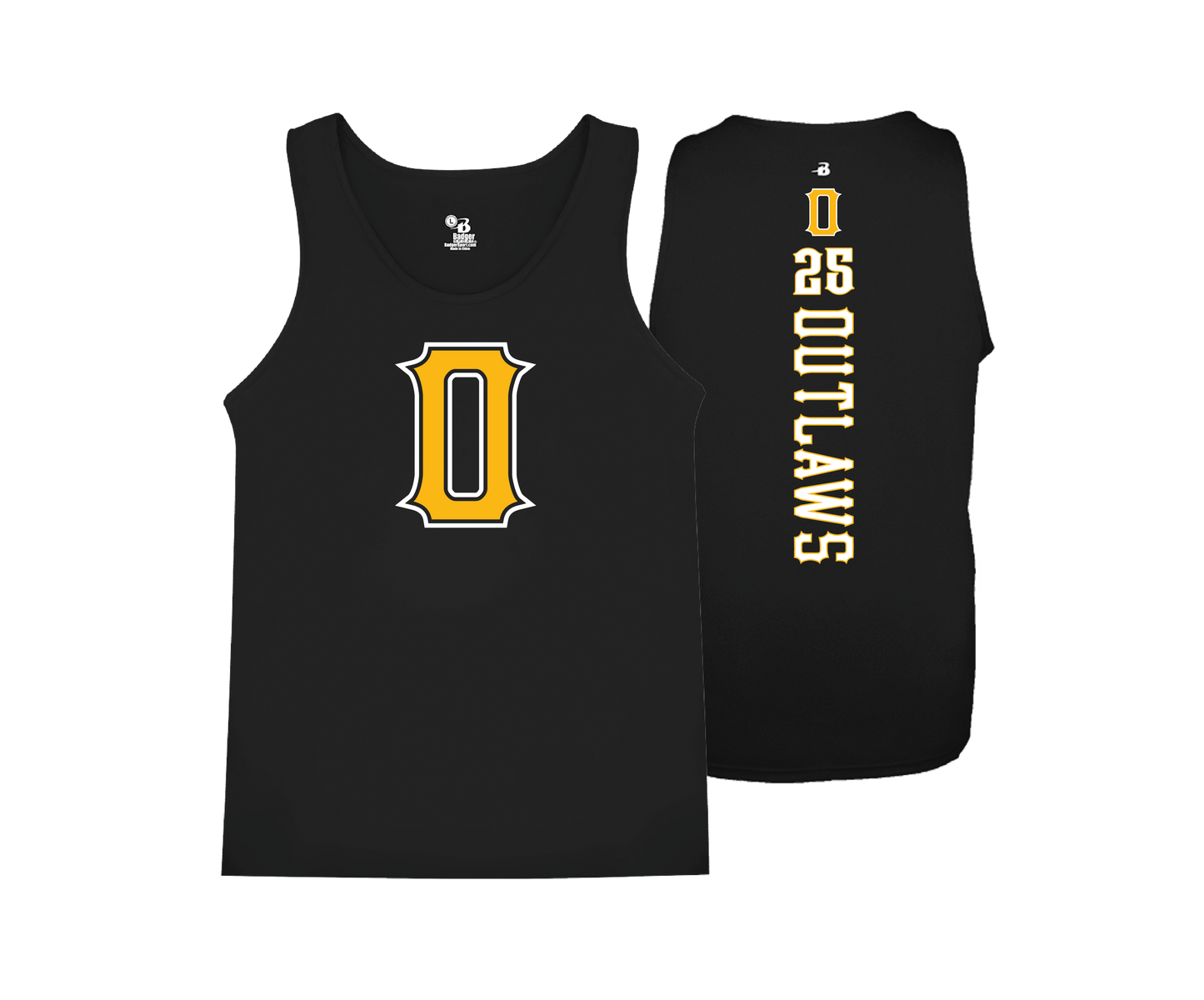 Outlaws - Men's Sleeveless Performance Tees