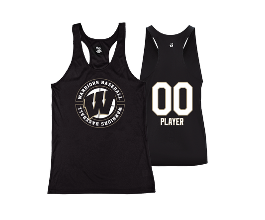 Warriors - DTF | Women's Performance Racerback