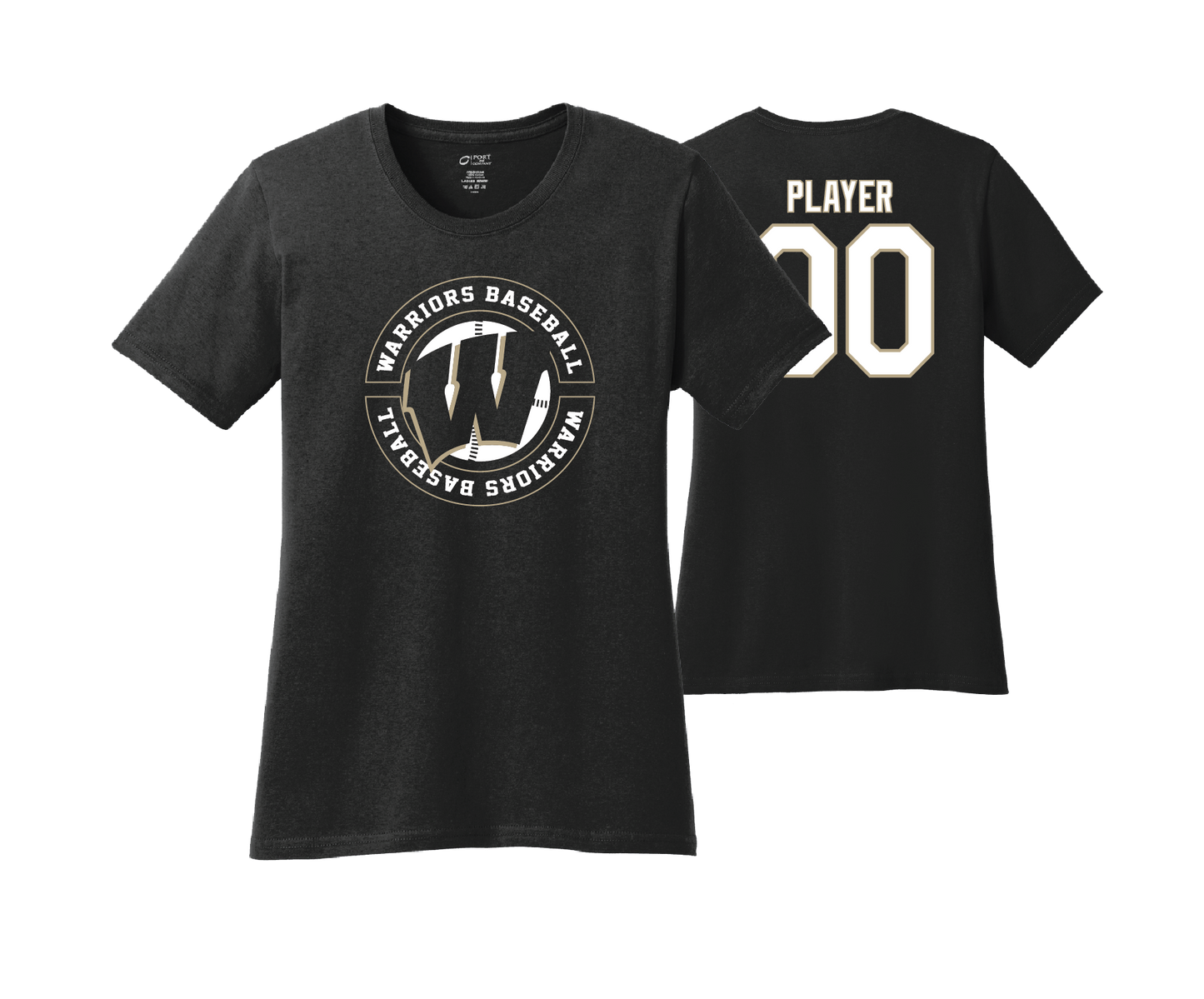 Warriors - DTF | Women's Short Sleeve Cotton Tee