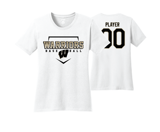 Warriors - DTF | Women's Short Sleeve Cotton Tee