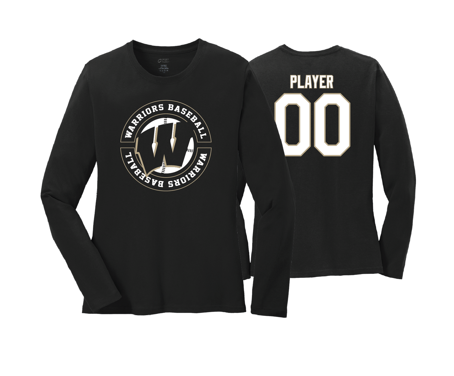 Warriors - DTF | Women's Long Sleeve Cotton Tee