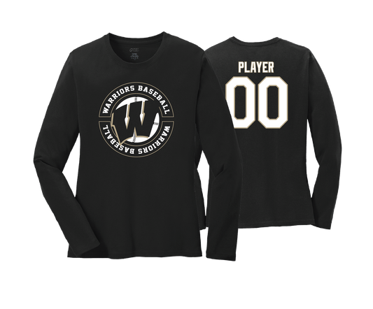 Warriors - DTF | Women's Long Sleeve Cotton Tee