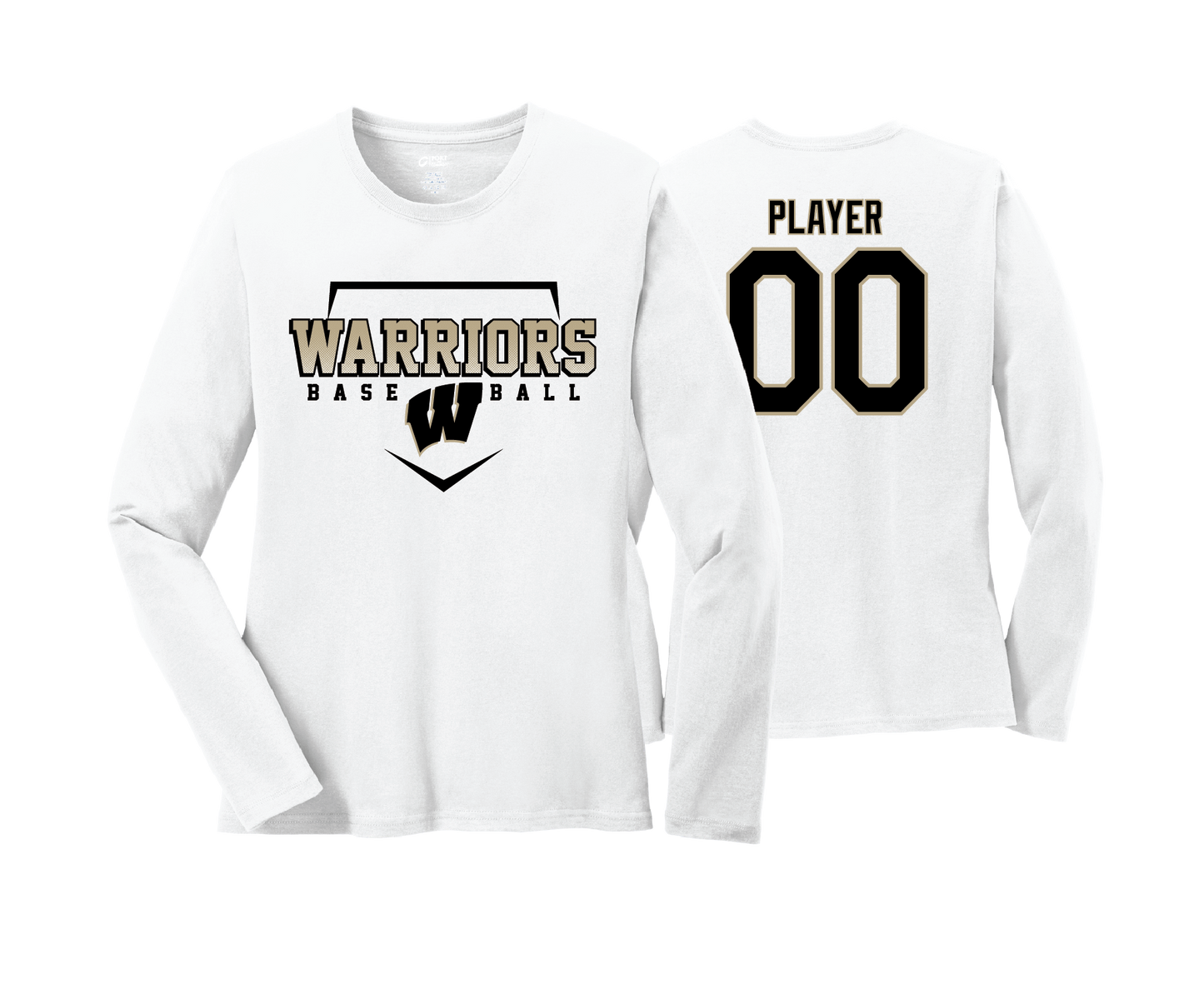 Warriors - DTF | Women's Long Sleeve Cotton Tee