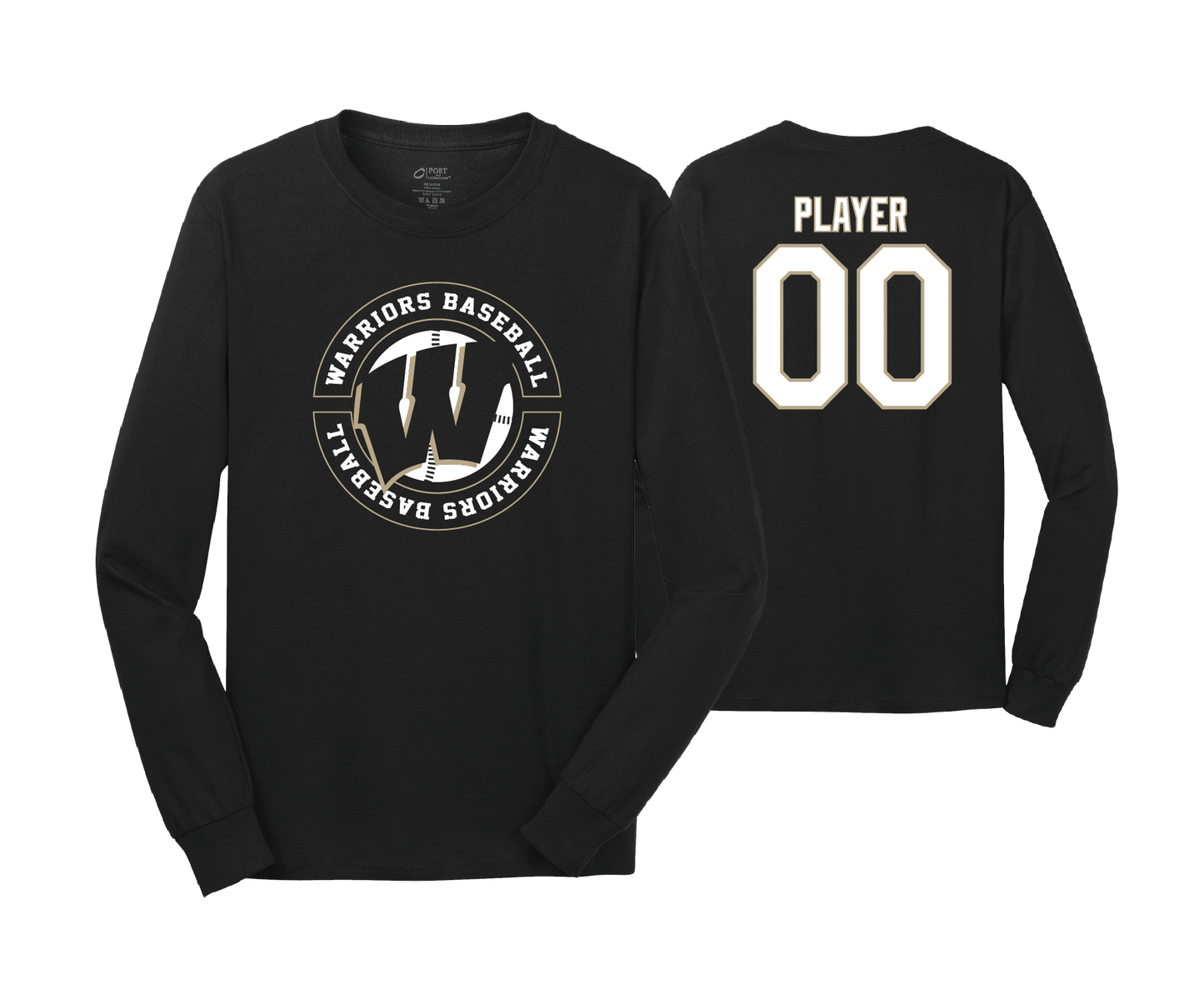Warriors - DTF | Unisex Long Sleeve Cotton Tee