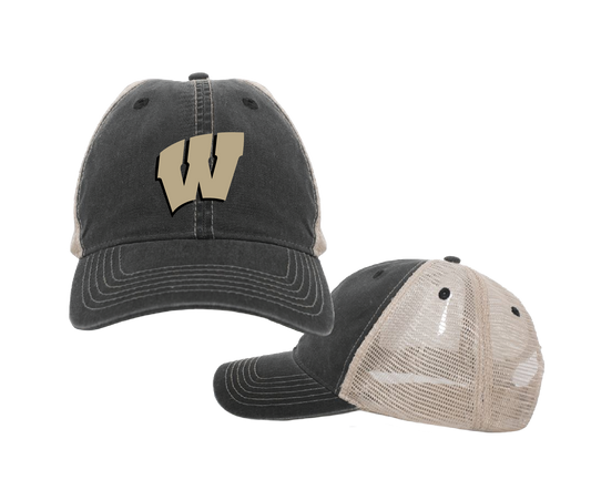 Warriors - Vintage "Dirty" Trucker Snapback