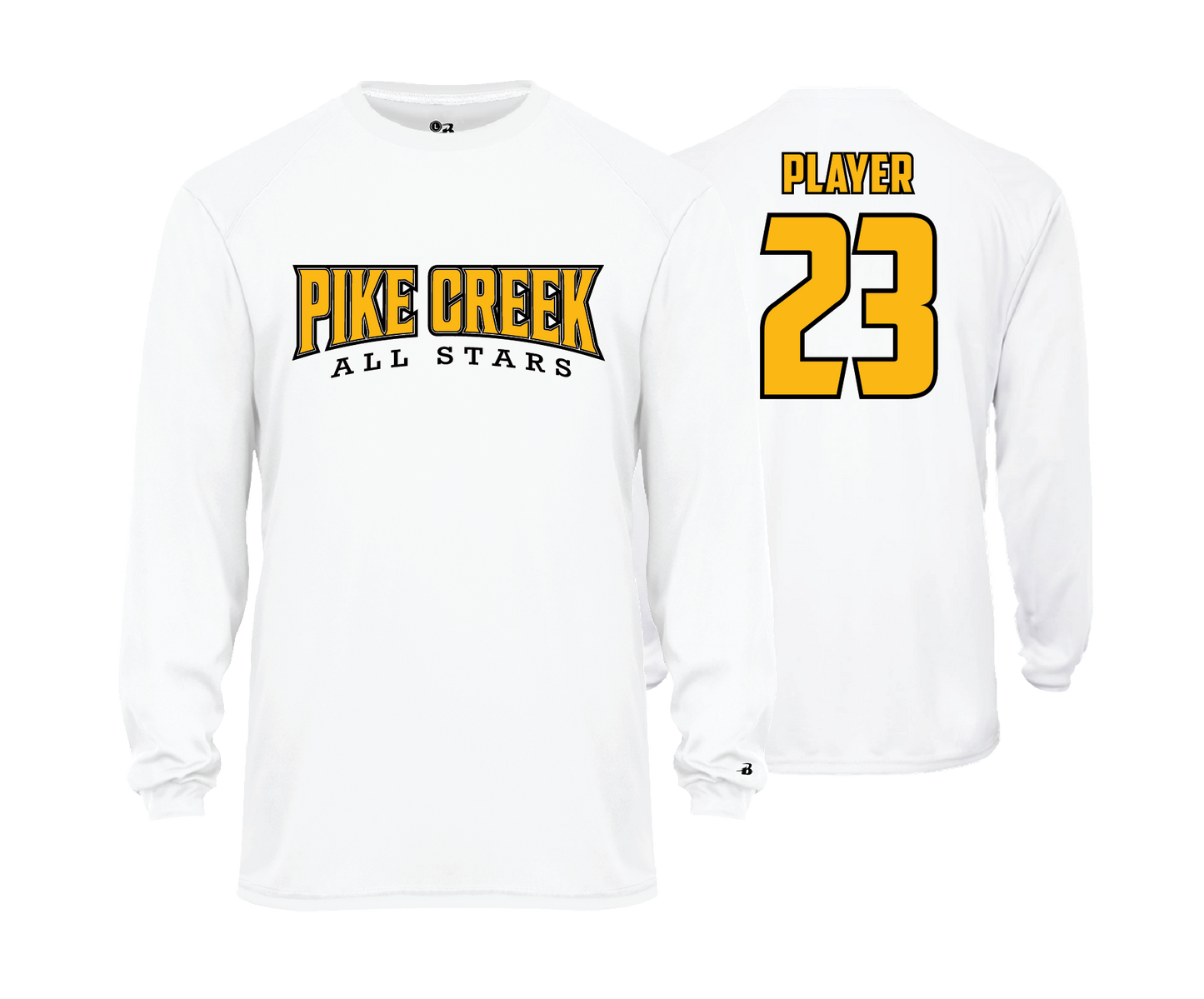 Pike Creek All Stars- Long Sleeve Performance Tees