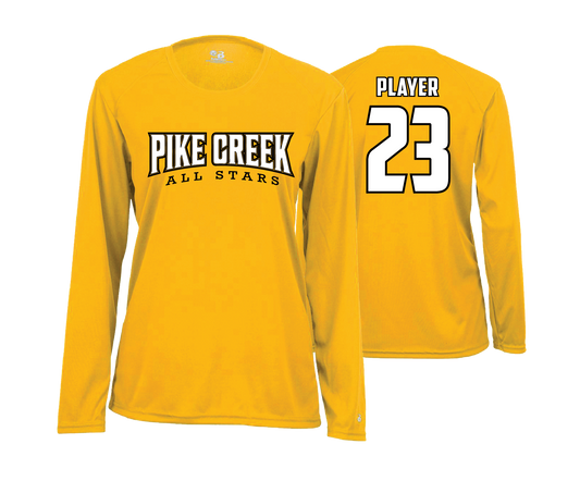 Pike Creek All Stars - DTF | Women's Long Sleeve Performance Tee