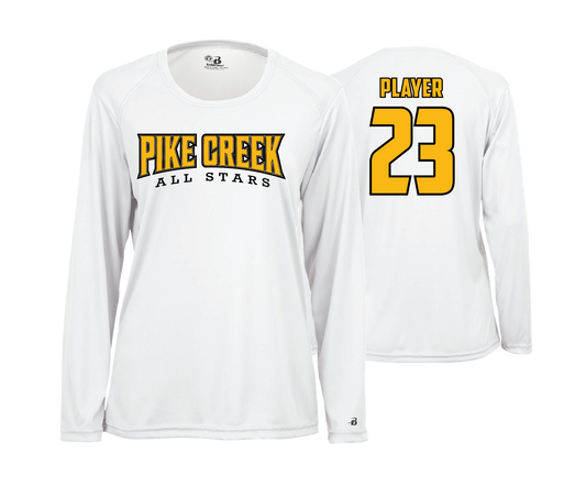 Pike Creek All Stars - DTF | Women's Long Sleeve Performance Tee