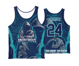 Anonymous Cornhole - BLUE - FDS | Tank Top
