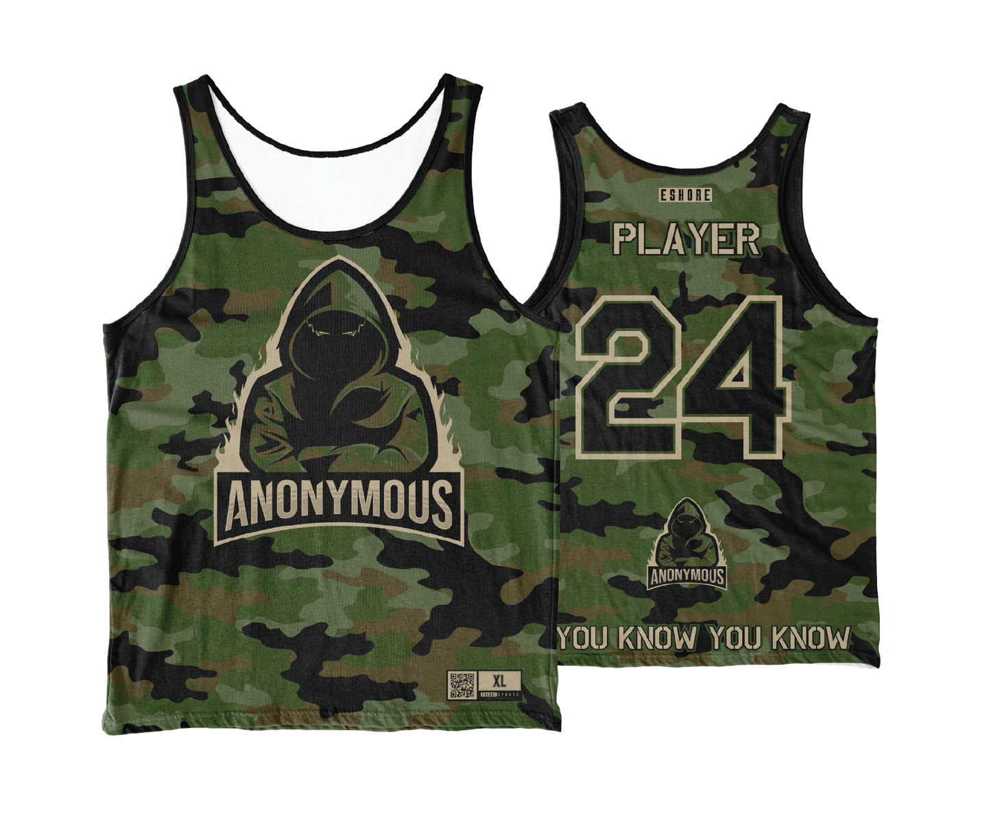 Anonymous Cornhole - CAMO - FDS | Tank Top