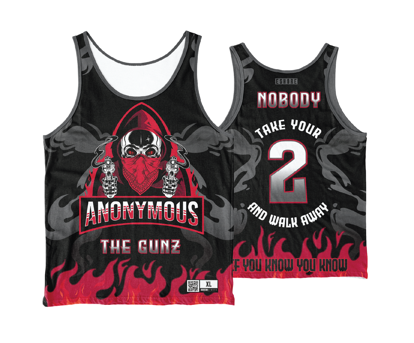 Anonymous Cornhole - GUNZ - FDS | Tank Top
