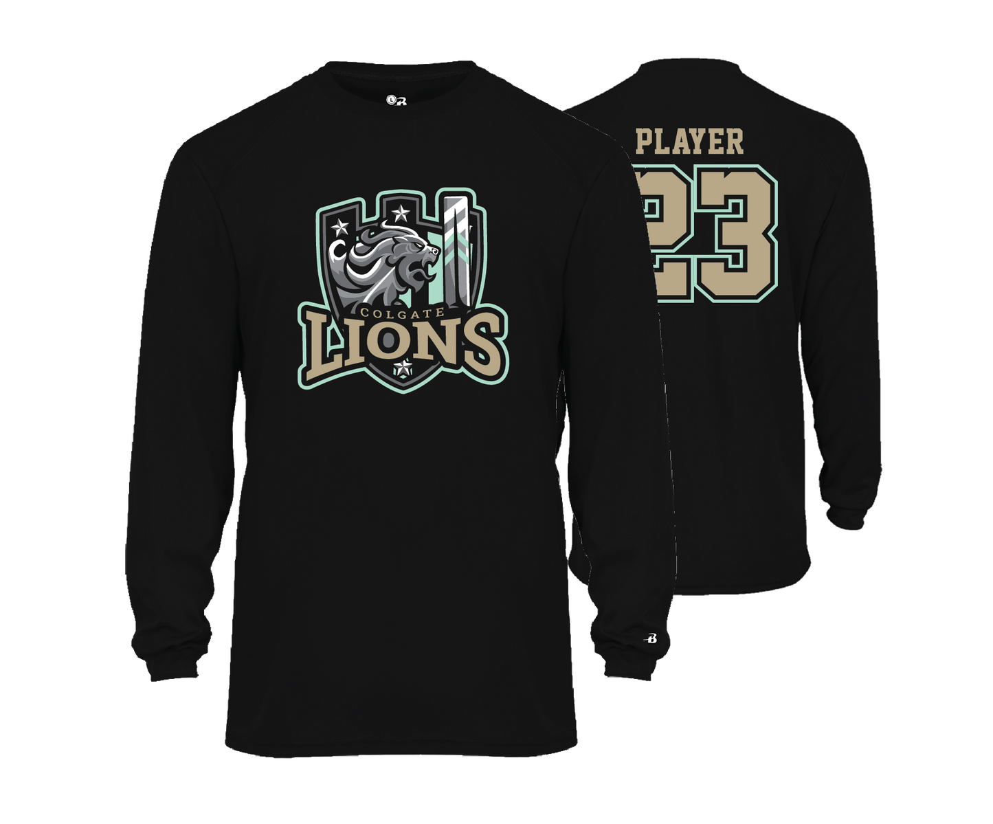 Colgate Lions - DTF | Unisex Long Sleeve Performance Tee