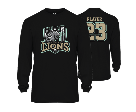 Colgate Lions - DTF | Unisex Long Sleeve Performance Tee