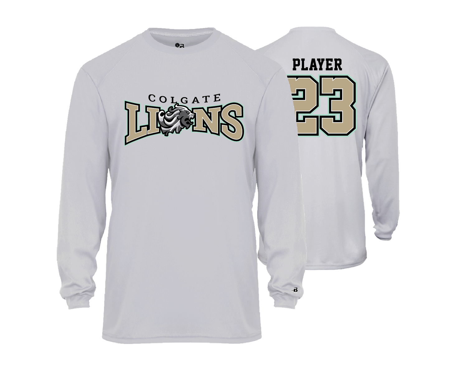 Colgate Lions - DTF | Unisex Long Sleeve Performance Tee