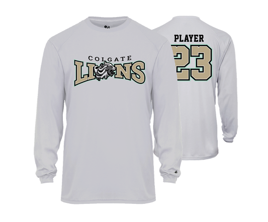 Colgate Lions - DTF | Unisex Long Sleeve Performance Tee