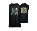 Colgate Lions - DTF | Men's Sleeveless Hooded Performance Tee