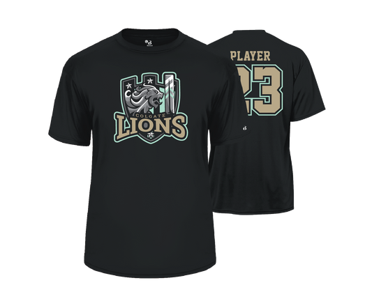 Colgate Lions - DTF Unisex Short Sleeve Performance Tee