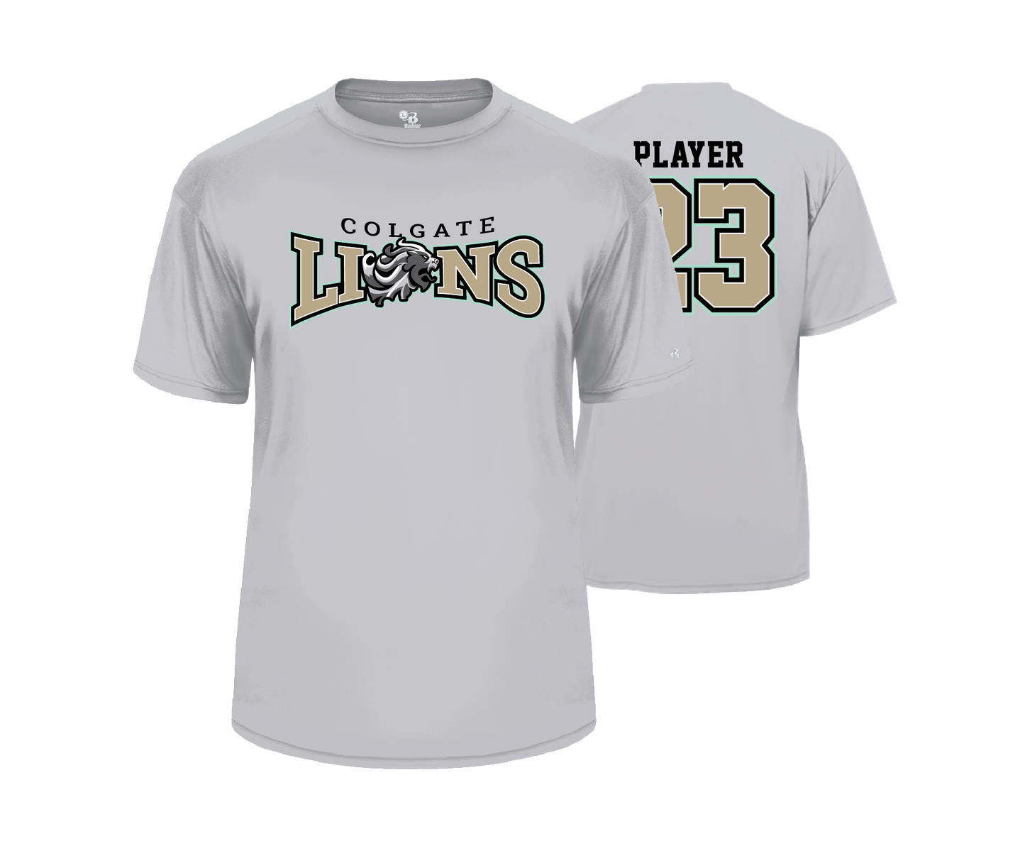 Colgate Lions - DTF Unisex Short Sleeve Performance Tee