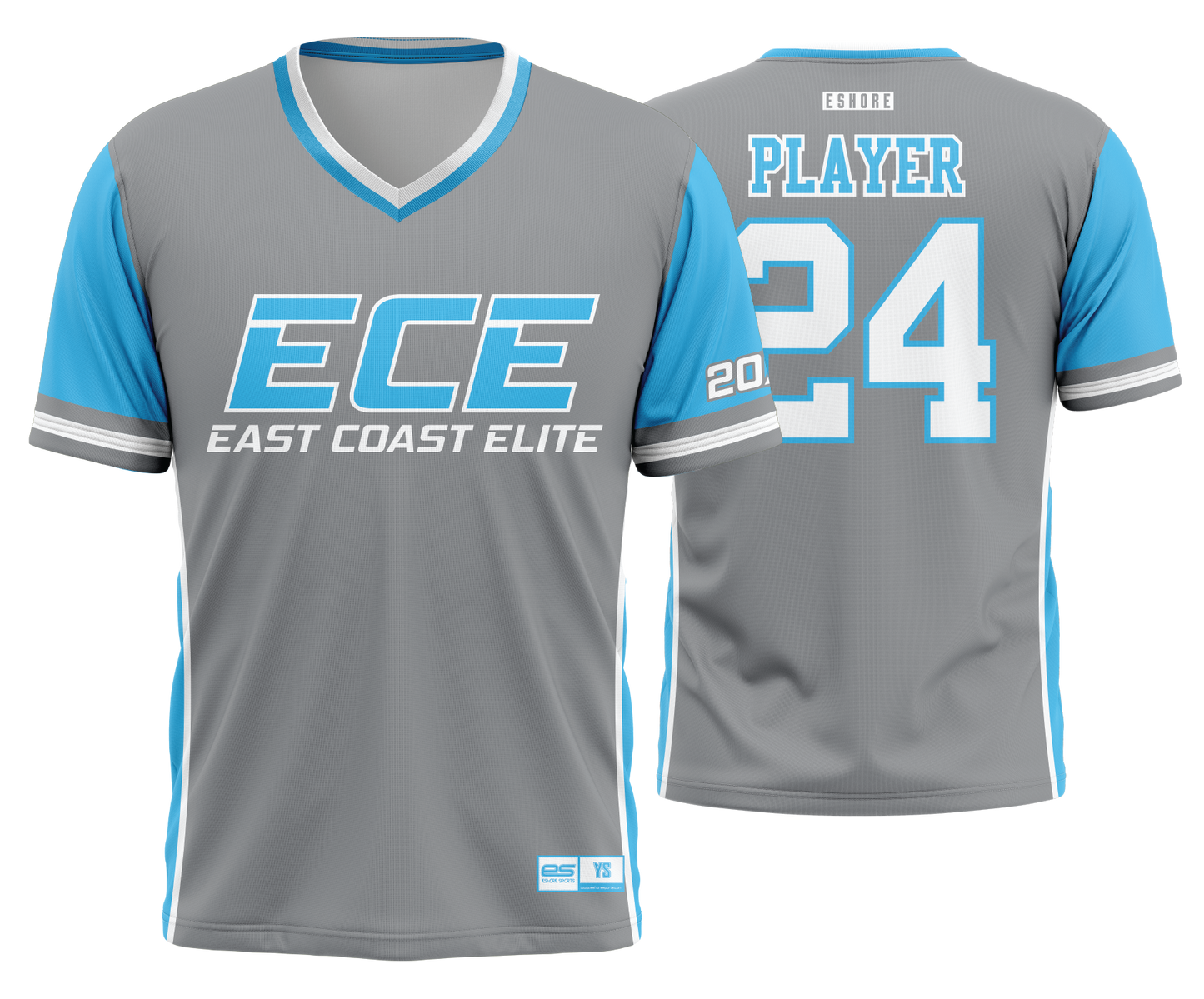 ECE - FDS | Unisex Short Sleeve V-Neck Jersey