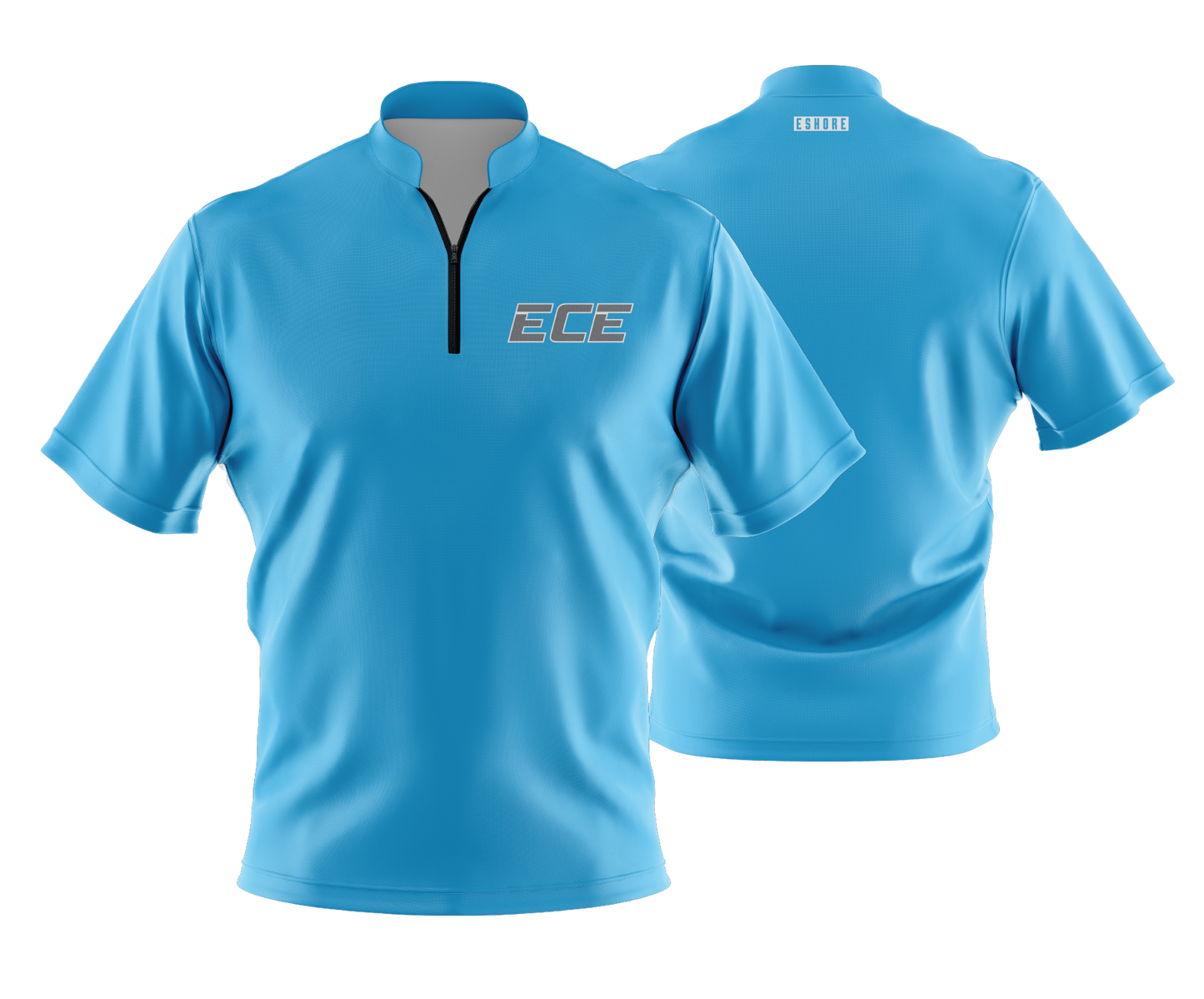 ECE - FDS | Unisex Short Sleeve 1/4 Zip BP Jacket