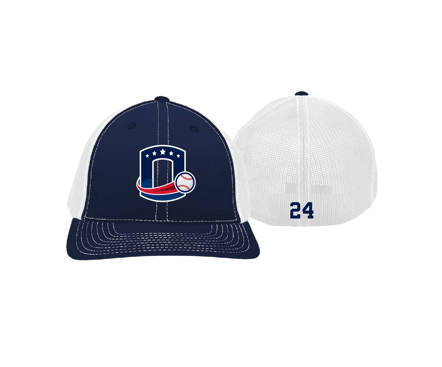 Octorara Baseball - PERSONALIZED | Pacific 404M Fitted Trucker